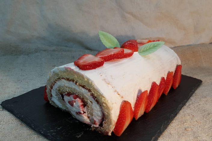 Brazo ou Tronquiño de Framboesas