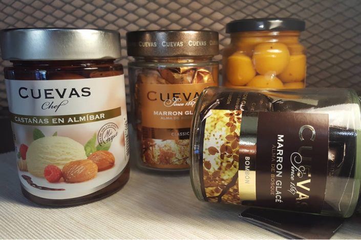 Mirabeis, Castañas en Almíbar e Marrón Glacé