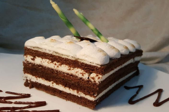 Pastel de Merengue con Limón